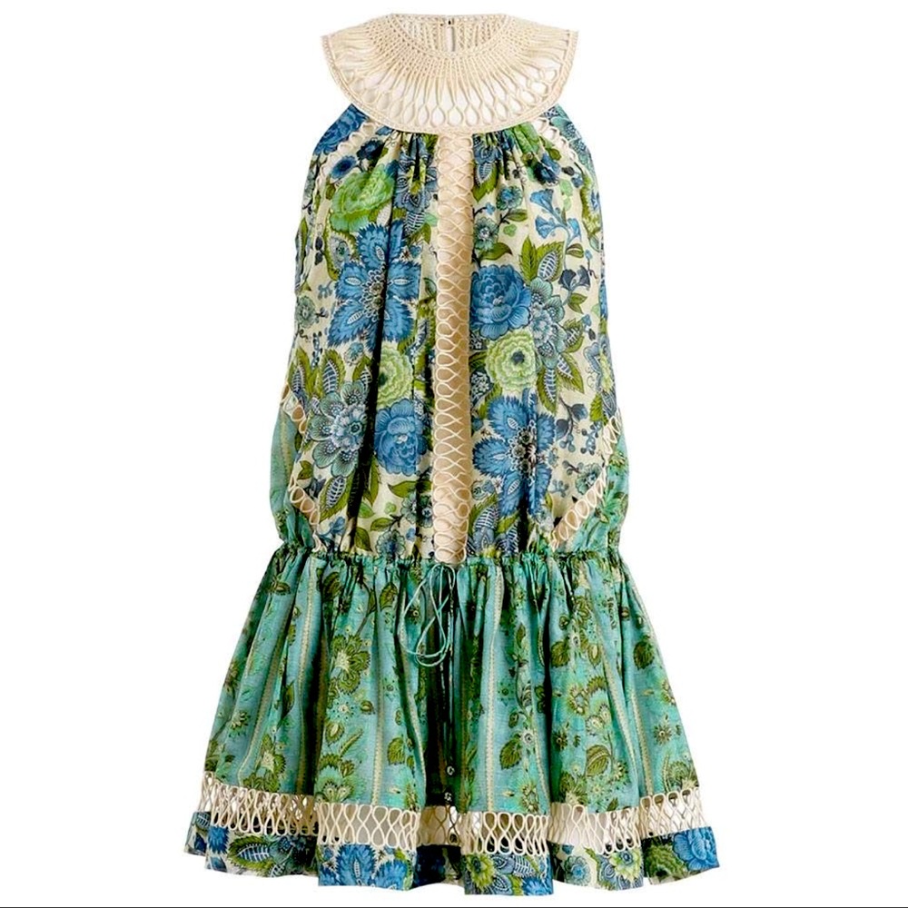 Zimmermann Ceramic Infinity Flip Dress - size 0 (US size 4)